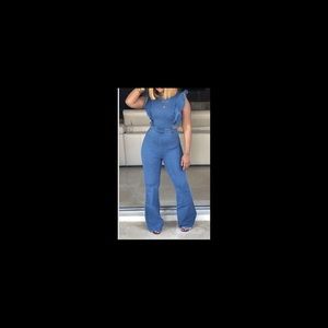 Denim Doll Jumpsuit